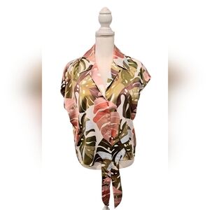Rachel Zoe Multicolor Tropical Blouse